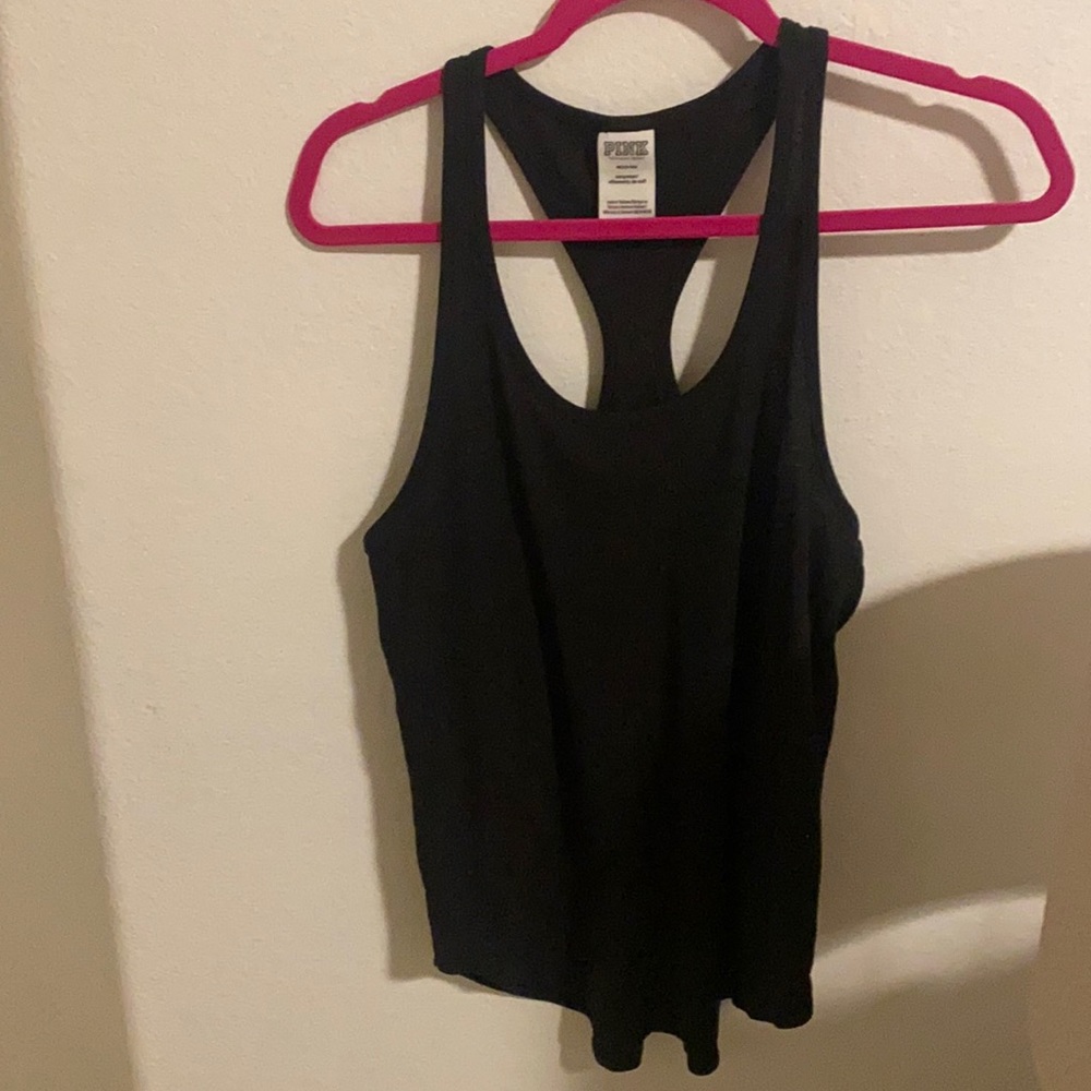 Pink workout top